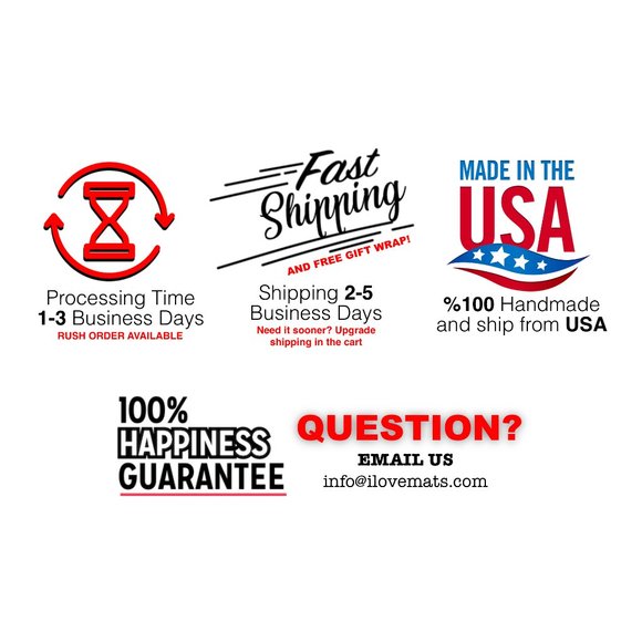 Welcome-ish Depends who you are Cute Entry Doormats, Housewarming Gift, Necles - Picture 5 of 5